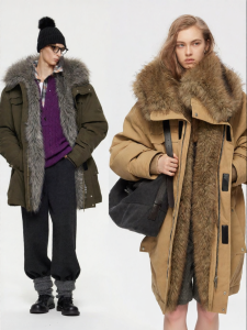 ULD | Versatile Boho Style Artificial Fur Parka with Adjustable Hood