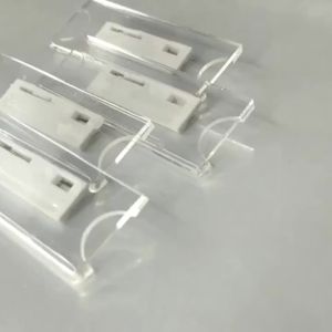 New 10/20/30Pcs Name Tag Blank Name Badges Acrylic Name Tag Holders 70x30mm Insert Blank Acrylic Nameplate