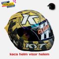 Kaca Flat Visor Kyt R10 R7 K2 Rider. 