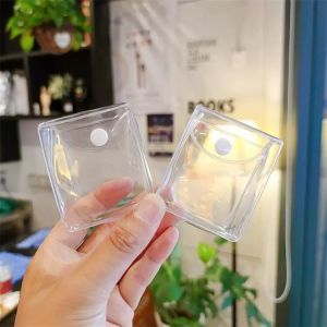 Baby Pack PVC Blind Box Cartoon Doll Bag Transparent Coin Purse Key Case Earphone Trinket Storage Bag Buckle