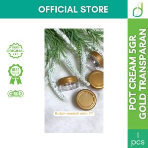 Pot Cream 5gr Gold Transparan