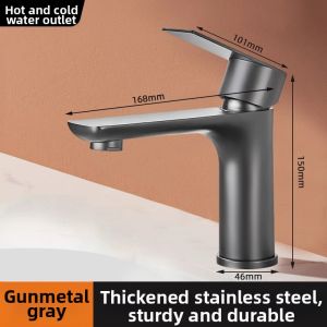 TIANYUWAN | Stainless Steel Reinforced Basin Mixer Faucet