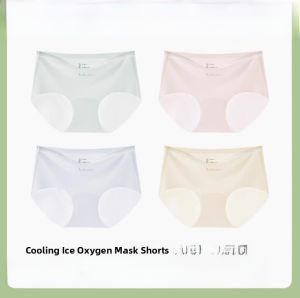 Miiow | Ice Silk Pure Cotton Triangle Underwear For Girls Breathable Ultra Soft Thin Briefs Antibacterial Comfortable Inner Panty