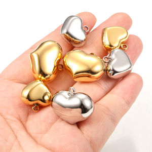 จี้สแตนเลสขัดเงาห้อยคอทองคำ18K เครื่องประดับแบบทำมือจี้สร้อยข้อมือจี้รูปหัวใจกลวง จี้สแตนเลส จี้สแตนเลส 18K จี้สแตนเลส18K - Lazada