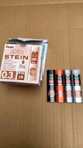 Ngòi bút chì kim Pentel ruột chì kim bấm 2B size ngòi 0.3mm/ 0.5mm/ 0.7mm/ 0.9mm