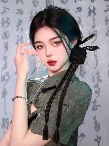 Búi tết tóc giả BT06 💖FREESHIP💖 búi ngoạm tóc tết búi tóc giả nữ búi cải trang búi tóc giả tóc giả tết bính