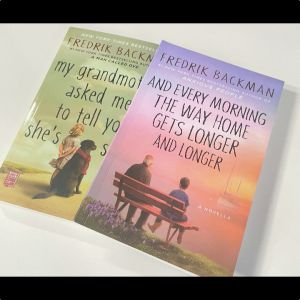 1/2 Books My Grandmother Asked Me To Tell You Shes Sorry / and Every Morning The Way Home Gets Longer and Longer Fredrik Backman Book Humorous Fiction Novel Paperback English Reading Book Literature Gifts