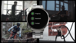 Aolon Prime 3 Smartwatch Original Amoled AOD Metal logam Kompass Bulat AGPS Bluetooth Call sport health Wallpaper Pria