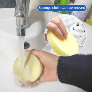 Ready in Stock: 120g White Shoes Cleaning Cream - Effective Shoe Cleaner for Stains