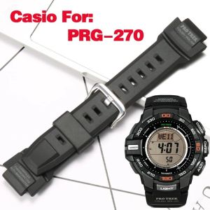 PRG-270 ยางเรซินทดแทน สำหรับ Casio สายนาฬิกา นาฬิกา กับ ผู้ชายสร้อย ข้อมือ ยาง