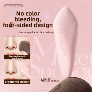 lishu | Ultra Soft Non-powder Absorbant Dry/Wet Use Makeup Sponge