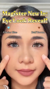 【New Arrivals】Magister Contact Lens Brown Gray Makeup Contact Lenses Graded Natural Soft Lens 14mm 14.2mm 14.5mm