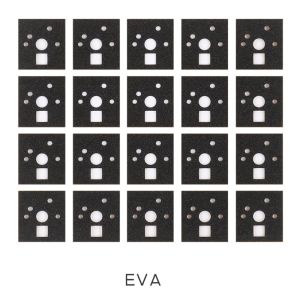 120Pcs Keyboard Switch Foam Sticker Noise Dampener Sound Insulation Reduction Pad for Mechanical Keyboard Switch Stabilizer