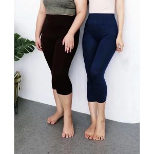 leging pendek import highwaist polos 7per8