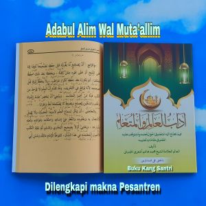 Kitab Adabul Alim wal Mutaallim Dilengkapi Makna Pesantren