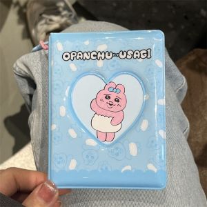 Ins Little Bear Plush Instant Photo Album Memorial Book 3 Inch Card Storage Book One Grid Photo Storage Creative Gift