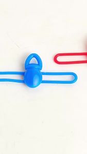 EELHOE | New 5pcs/bag High Elasticity Silicone Fishing Bait Hook Fixer Lightweight Anti-Slip Fishing Rod Hook ClipAcc