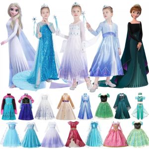 BAJU ANAK DRESS KOSTUM ELSA FROZEN