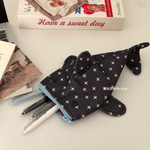 Túi Đựng Bút Cá Mập Sáng Tạo Dung Tích Lớn Dễ Thương Túi Đựng Dụng Cụ Học Tập Túi Đựng Bút Chì Túi Quà Tặng Cho Học Sinh Nữ