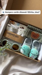 Hampers Newborn Korea - Baby Hampers Premium Kado New Born Set Pakaian Bayi Paket Hampers Bayi GORGIEBABY