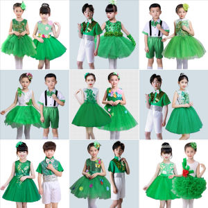 Green Princess Tutu Dress for Performance