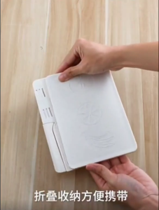 Mini Foldable Cutting Board Set with Knifes Bundle Set Anti-Slip Portable Chopping Board for Kitchen Camping Outdoor Easy Carry Clean