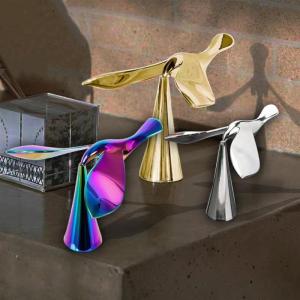 Bộ Dụng Cụ Mở Chai Bằng Kim Loại Hình Chim Bay Mới Sáng Tạo Đồ Uống Nhẹ Nhàng Cầm Tay Đồ Dùng Nhà Bếp Chai Lơ Lửng