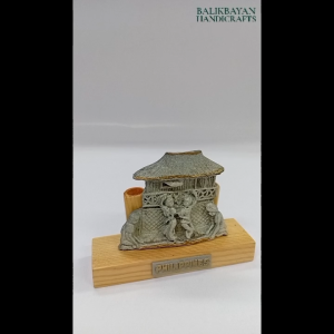 Pinatubo Ashfall Pen Holder Tinikling 4 x 1.5"