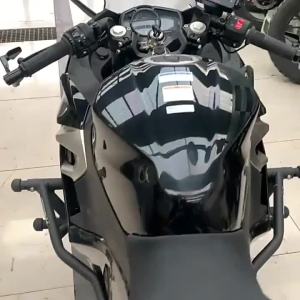 Optimize Your Ride: Compact USB Charging Set for Kawasaki Ninja 400 & Monster 650