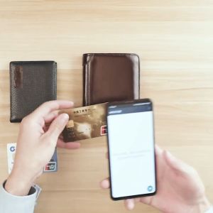 🔥ส่งไวจากไทย🔥P273 BANYANUกระเป๋าสตางค์ผู้ชาย หนังแท้ บางเฉียบ กันขโมย กระเป๋าสตางค์หนังวัวแนวตั้ง กระเป๋าสตางค์ใบสั้น กระเป๋าสตางค์ wallet