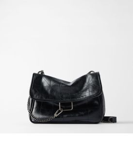 2025 ZARA New Handbag Women Chains Shoulder Purse Soft Leather Hobo Bags