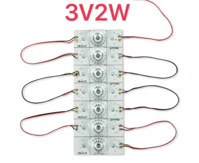หลอดแบคไลท์ทีวีDIY3V/6v2Wแบบถ้วยและกระดุมเลือกได้