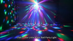 READY TaffLED Lampu Disco laser sensor suara musik sorot Proyektor RGB 240V 6W with Remote Control