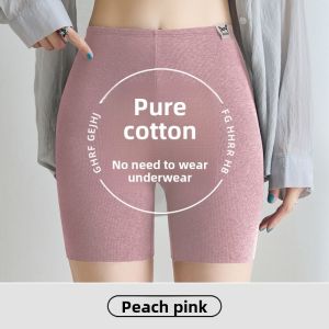 MiiOW | Pure Cotton Safety Pants Womens Summer 2025 New Style Full Cotton Flat Angle Underwear Bottom Four Corner Shorts Anti-Light