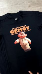 KAOS VIRAL PRABOWO GEMOY /KAOS VIRAL GEMOY /COTTON COMBED