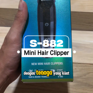 SHINON S-882 Trimmer Mesin Potong Rambut Kumis Jenggot Alat Cukur Rambut Eletrik Pria Man Tanpa Kabel