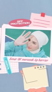 WARDAH Lip Barrier Sunscreen SPF 30 PA+++ - Pelembab Bibir 24 Jam - Lip Balm