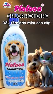 Dầu Tắm Chó Mèo Plotoon - Hương Liệu Châu Âu Thiên Nhiên Cao Cấp - 300ml