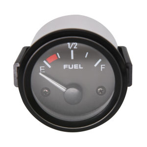 2" 52mm Fuel Level Gauge White LED Light Fuel Float Sensor 240-33 ohm Fuel Level Meter Indicator For 12V Gasoline Car Gauge