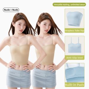 MsPai | Padded Anti-Exposure One-Piece Bra Top