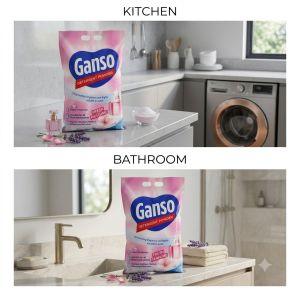800g Ganso Detergent Powder 800g | Fresh Perfume | Colour ProtectionD5