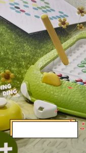 [SEMUAJUAL] (2 papan)Mainan Magnetic Puzzle Papan Magnet Dot Motif Buaya Crocodile / Magnetic Board Drawing / Mainan Anak Edukasi Kreatifitas / Meja Main / Papan Gambar ￼/ Magnetic Table