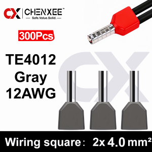 Double Wire Ferrule Dual Bootlace Ferrule Wire Ferrules Twin Ferrules Connectors Wire Connector Insulated Cord Pin End Terminal