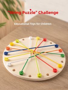 Childrens Educational Knot Game Large Challenge Desktop Toys Logic Thinking Training Interactive Secret Decoding Parent-Child Game