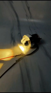 X-Case Lampu Utama Biled Projie 2 lensa 2.5 Inch Angel Eye Devil Eye Universal