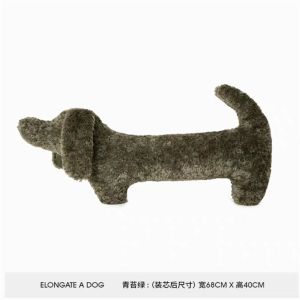 ของเล่นหมอนหนังสือพิมพ์ขนสุนัขแฮมเบอร์เกอร์ยาวหรูหราสำหรับห้องนอนและห้องนั่งเล่น ของขวัญสำหรับเพื่อนรักและคู่รักทั้งชายและหญิง