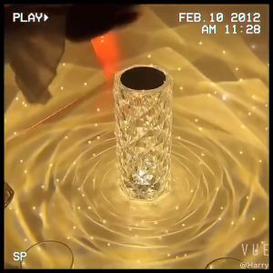 Panduan Membeli & Menggunakan Lampu Meja Kristal RGB 16 Warna