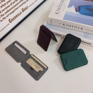 Foldable Portable Card Wallet and Phone Stand with Magsafe Compatibility