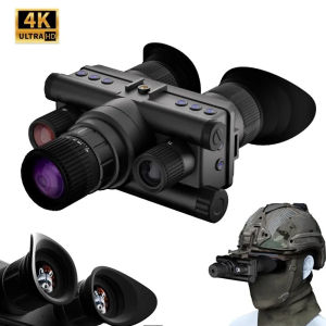 Head Mounted Tactical Telescope Goggles 4K UHD 40MP 8X Zoom 600M Infrared Night Vision Binoculars Trail Camera Z9157