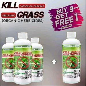 kill grass herbisida biologis pembasmi gulma original tanpa merusak tanaman isi 1LITER